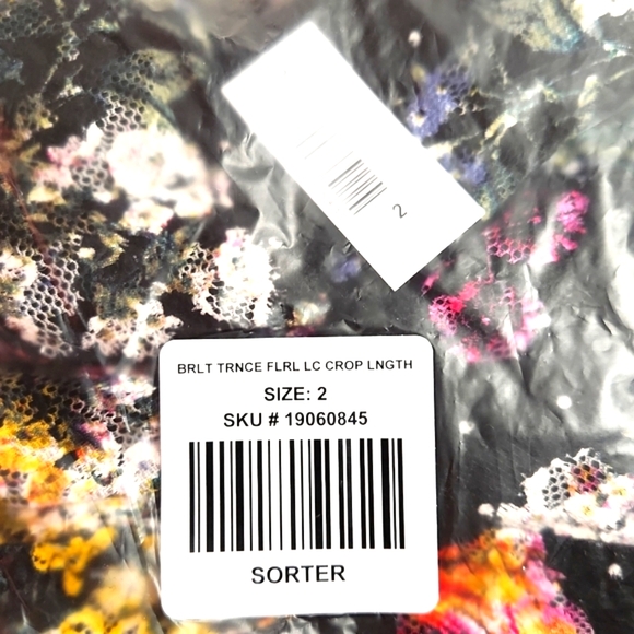 ❤️NWT VINTAGE TORRID LINGERIE UNLINED LACE LONGLINE BRALETTE FLORAL POWER MESH - Picture 6 of 9